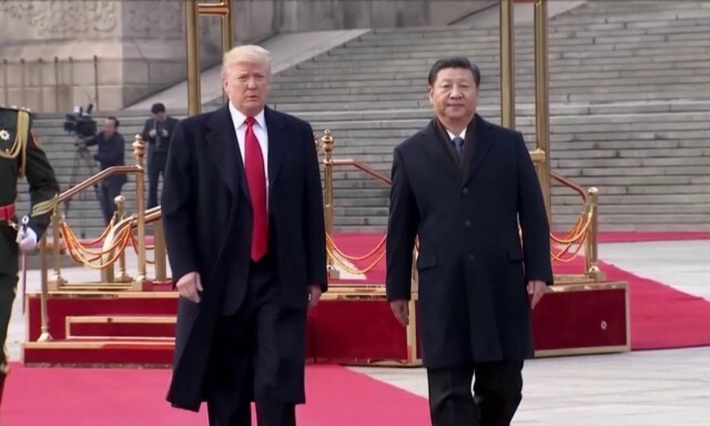 Trump vet ikke at det tas opptak - hyller Xi Jinping
